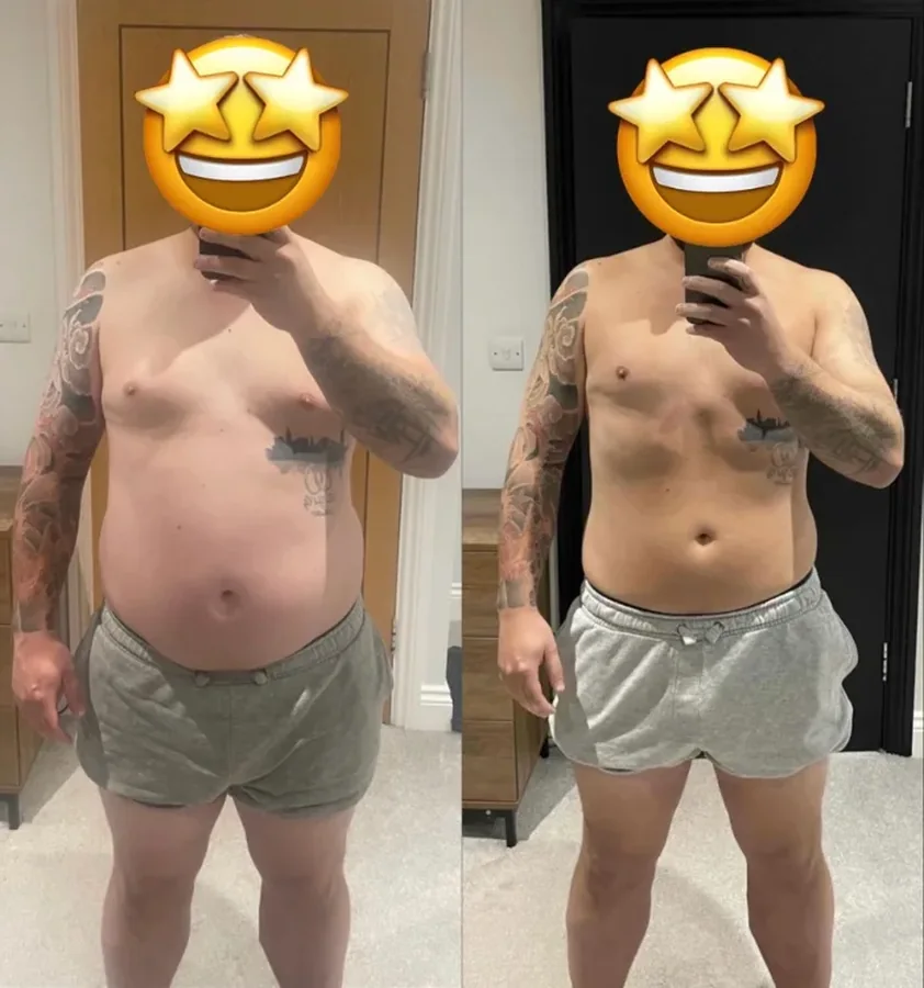 Client transformation, before and after